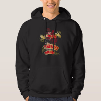 Field Sales Manager Inked Skull & Red Roses Tattoo Hoodie