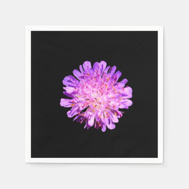 Field Scabious Paper Napkins (Front)
