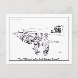 Field Sobriety Test Postcard