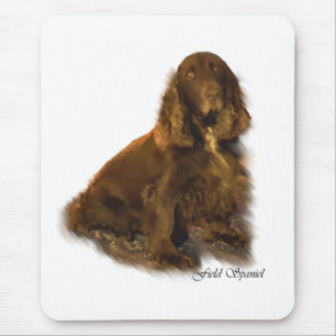 Field Spaniel Art Gifts Mouse Pad