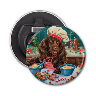 Field Spaniel Holiday Baking: Festive Christmas Bottle Opener