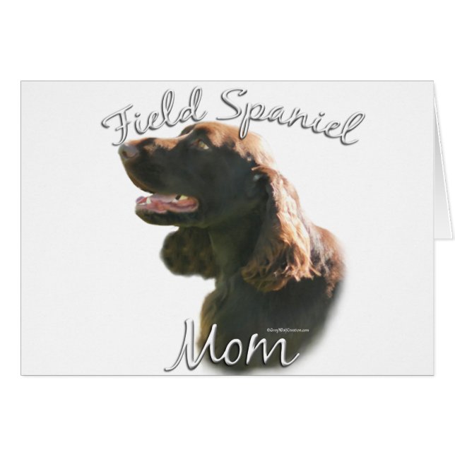 Field Spaniel Mum 2 (Front Horizontal)