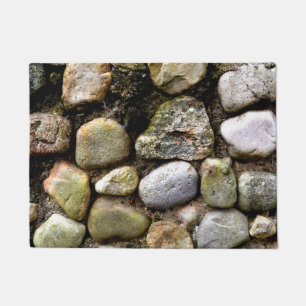 Field Stone, rocks, distressed stone, rustic stone Doormat