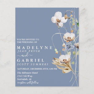 Field Wild Flower Watercolor 