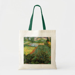 Field with Poppies by Vincent van Gogh Tote Bag