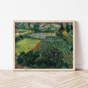 Field with Poppies   Vincent van Gogh Poster