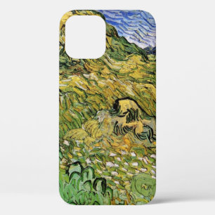 Field with Wheat Stacks by Vincent van Gogh iPhone 12 Case