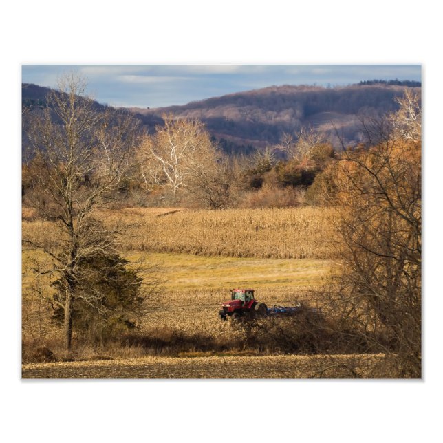 Field Work Photo Print (Front)