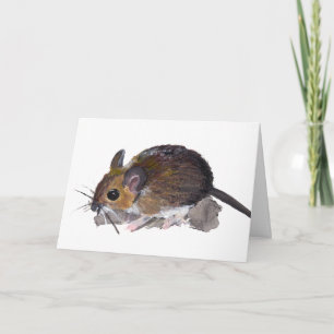 Fieldmouse Holiday Card