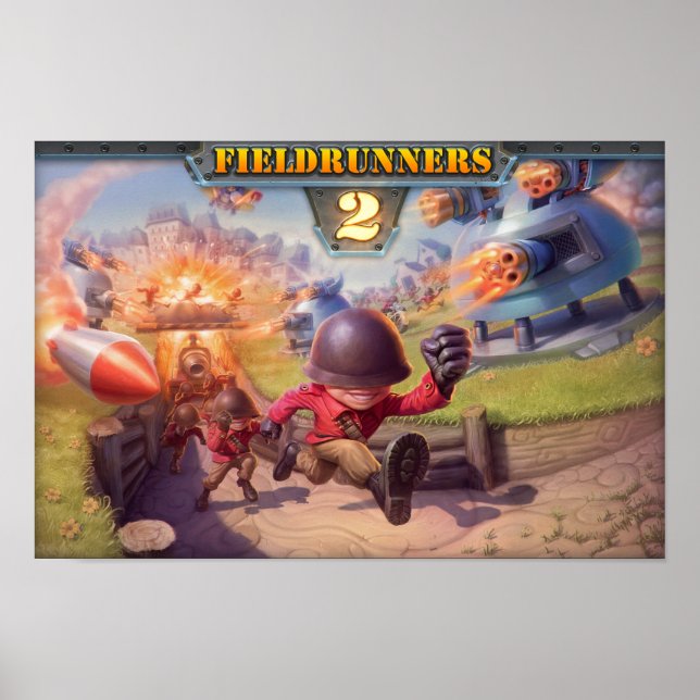 Fieldrunners 2 - Official Poster (Front)