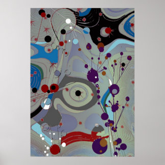 Fields - Abstract Poster