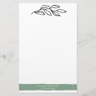 Fields of Dreams   Personalised Stationery Paper