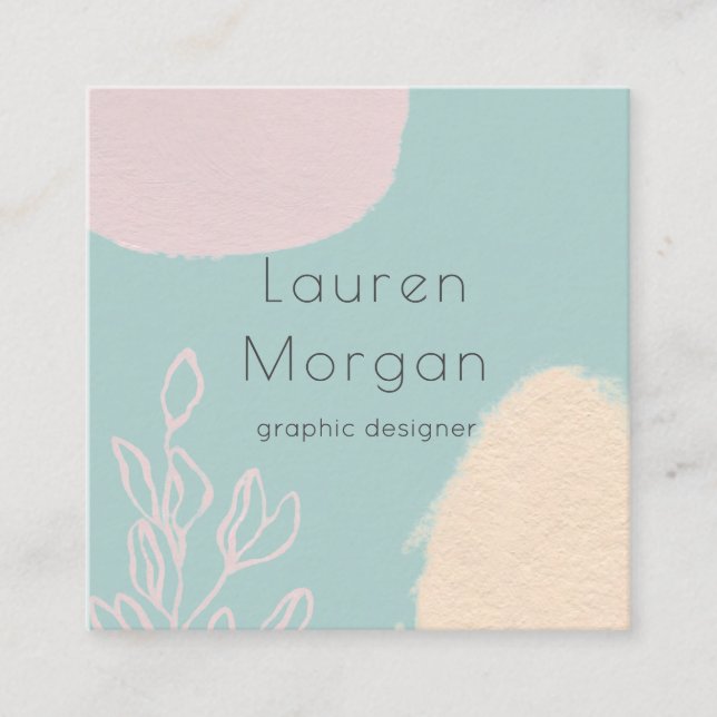 Fields of Dreams | Square Business Card (Front)