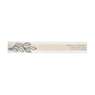 Fields of Dreams   Wraparound Address Label