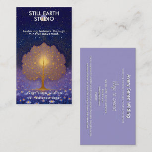 Fields of Inner Light   Tree of Life Business Card