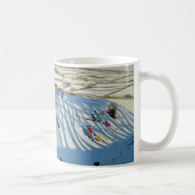 Fields of Shadows Monyash Derbyshire Coffee Mug (Right)