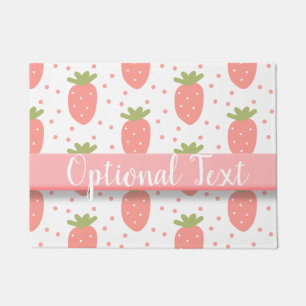 Fields of Strawberries Doormat