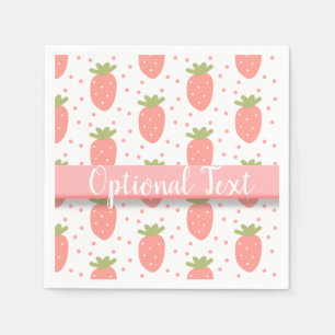 Fields of Strawberries Napkin