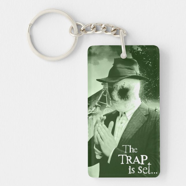 Fiendish Trap Man Key Ring (Front)