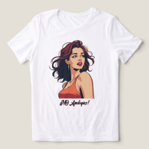 Fierce and Fearless – Retro Chic Tri-Blend Shirt