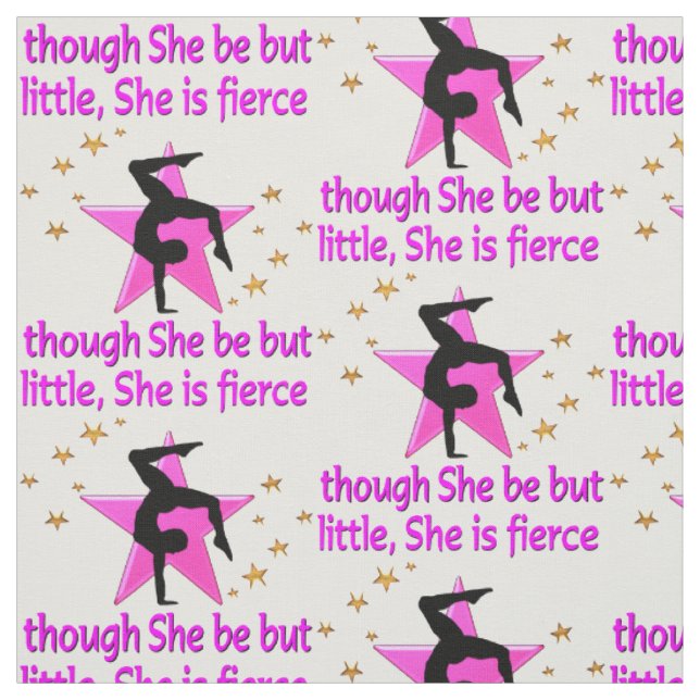 FIERCE AND MIGHTY GYMNAST FABRIC (Swatch)