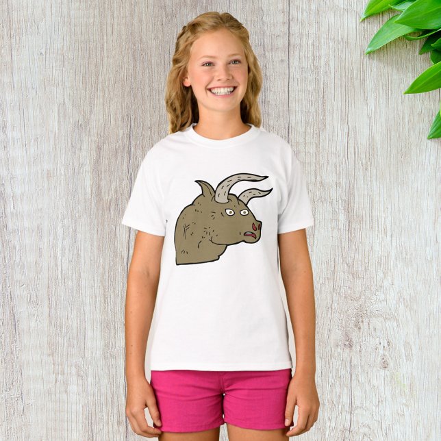 Fierce Angry Bull Head Rustic Wild Animal  T-Shirt (Creator Uploaded)