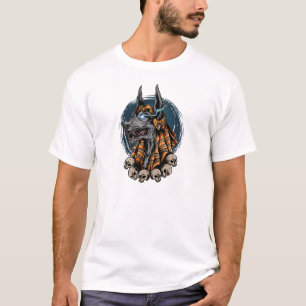 Fierce Anubis Warrior – Mythical Egyptian God T-Shirt
