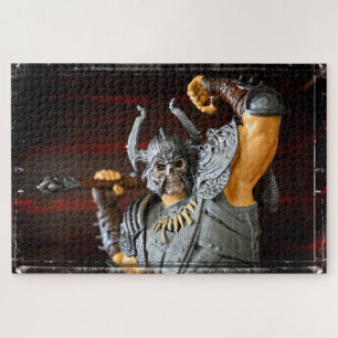 Fierce Barbarian Jigsaw Puzzle