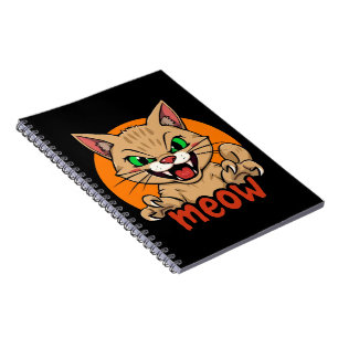 Fierce Cat Notebook