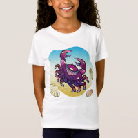 Fierce Crab with Claws Graphic Design