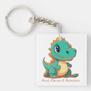 Fierce Dinosaurs Key Ring