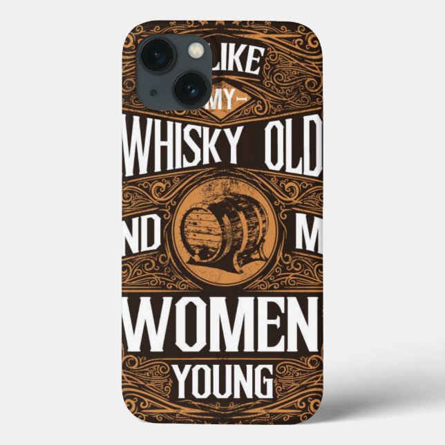 Fierce Dragon 'I Like My Whisky Old' Design' Case-Mate iPhone Case (Back)