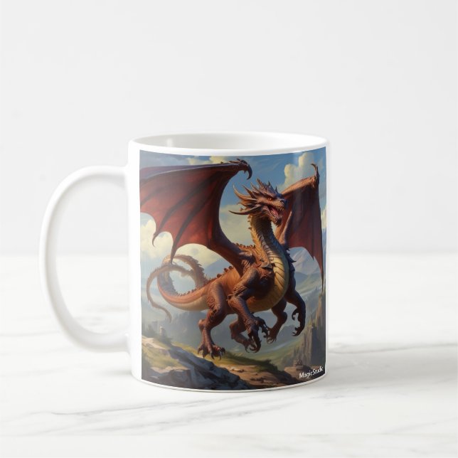 Fierce Dragon Mug (Left)