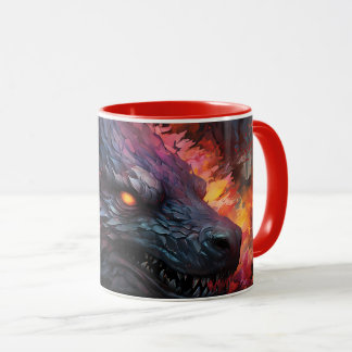 Fierce Dragon Mug