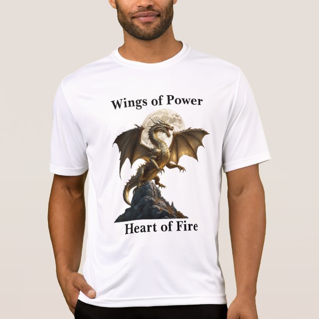 Fierce Dragon Rearing T-Shirt (Front)