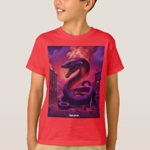 Fierce Dragon Tattoo Design - Symbol of Strength,  T-Shirt