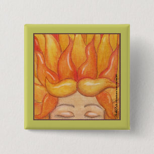 Fierce Dreamer 15 Cm Square Badge