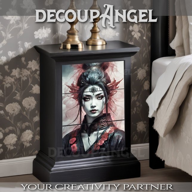 Fierce Eastern Warrior - Decoupage - Tissue Paper (Creator Uploaded)