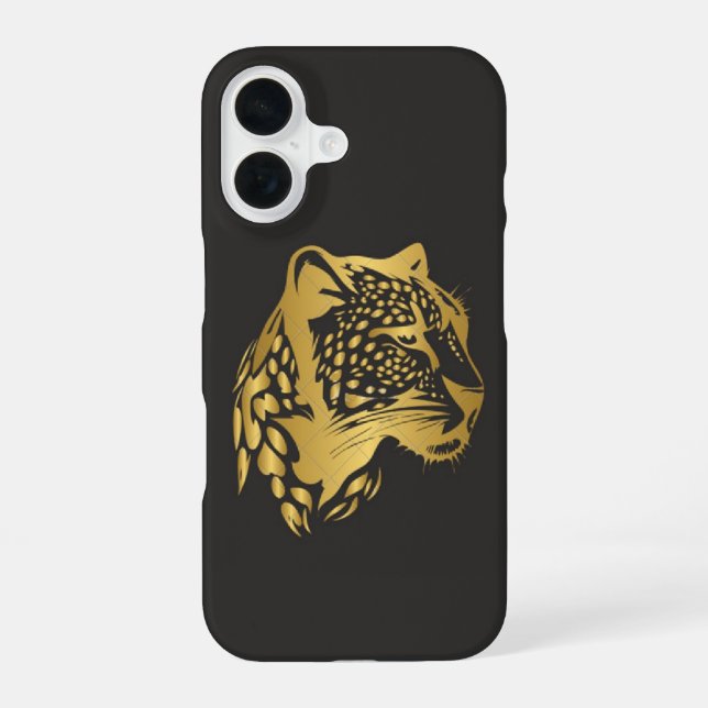 Fierce & Fab Leopard Print Case (Back)