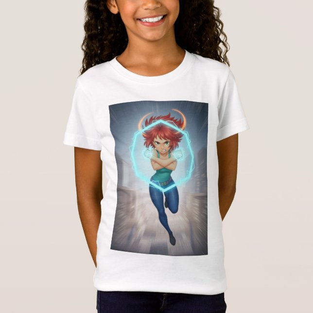 Fierce Fighter Force Girls  T-Shirt (Front)
