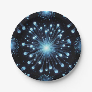 Fierce Fireworks  Paper Plate