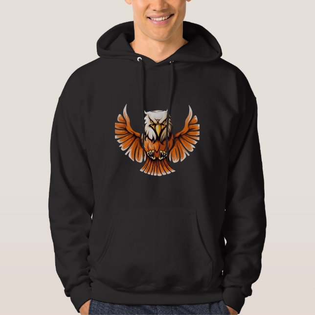 Fierce Flying Eagle Hoodie  (Front)