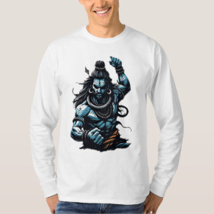 Fierce Form of Lord Shiva – The Supreme Destroyer" T-Shirt