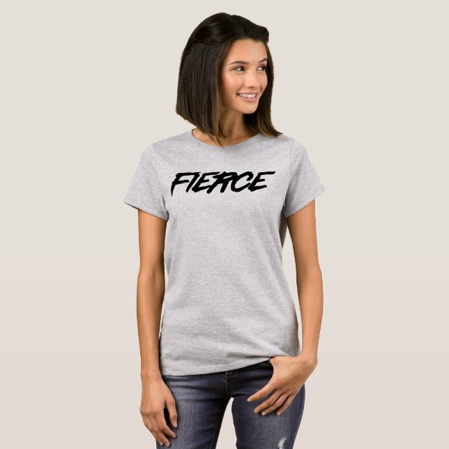 Fierce fun rebel humour T-Shirt (Front Full)