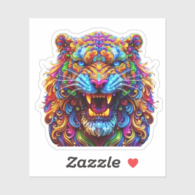 Fierce Glowing Tiger (Sheet)