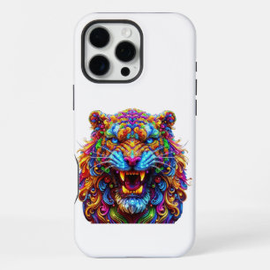 Fierce Glowing Tiger iPhone 16 Pro Max Case