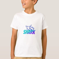 Fierce Gradient Shark Logo | Bold Ocean Vibes