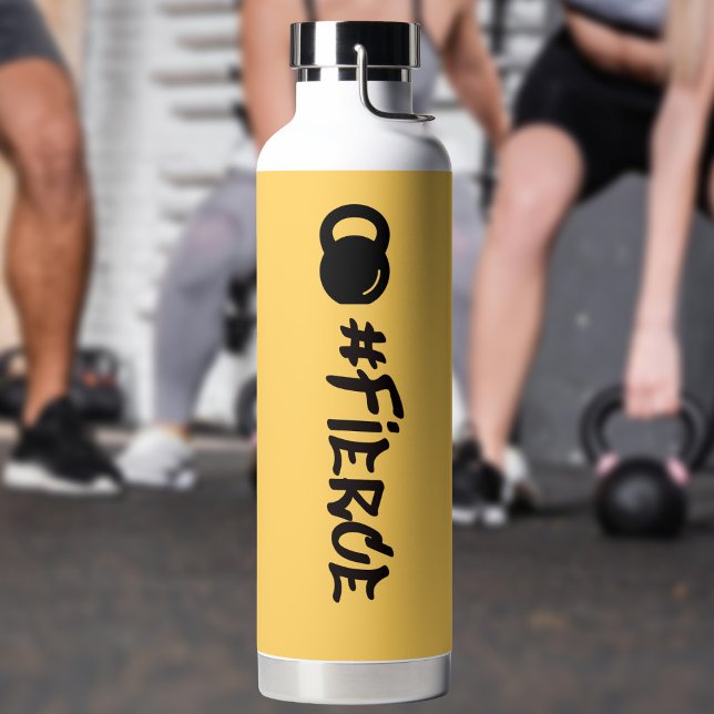 #Fierce Kettlebell Water Bottle (Creator Uploaded)