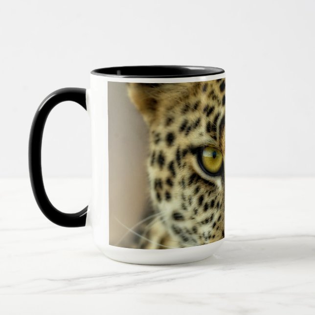 Fierce Leopard Mug (Left)