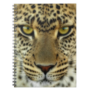 Fierce Leopard Spiral Notebook